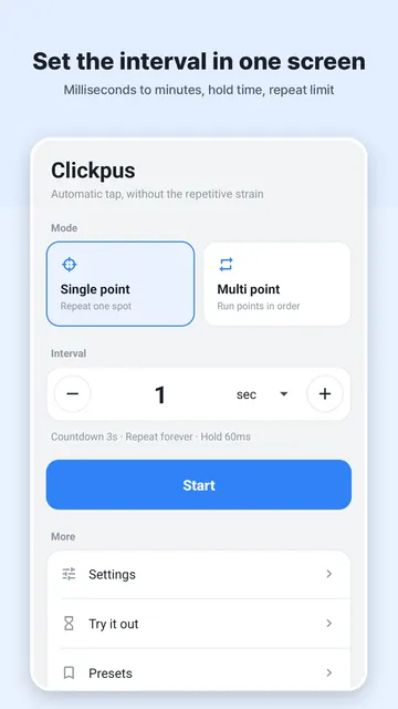 ภาพหน้าจอ Clickpus 3