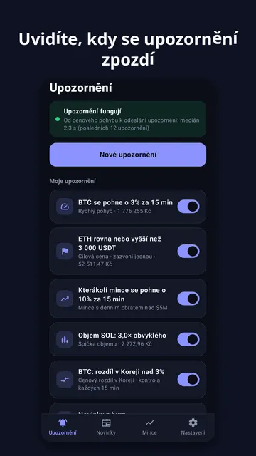 Coinchime – snímek obrazovky 1