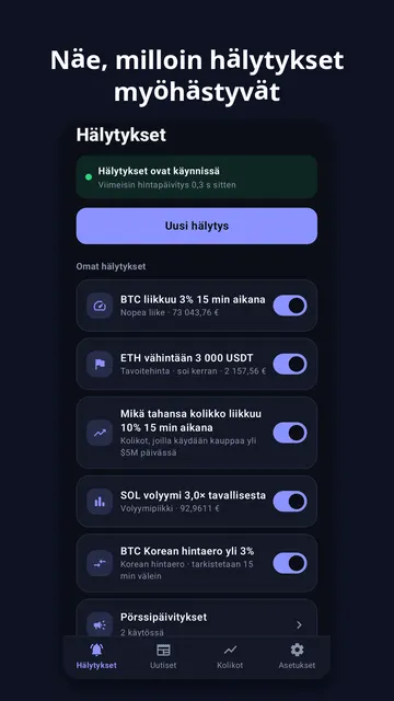 Coinchime kuvakaappaus 1
