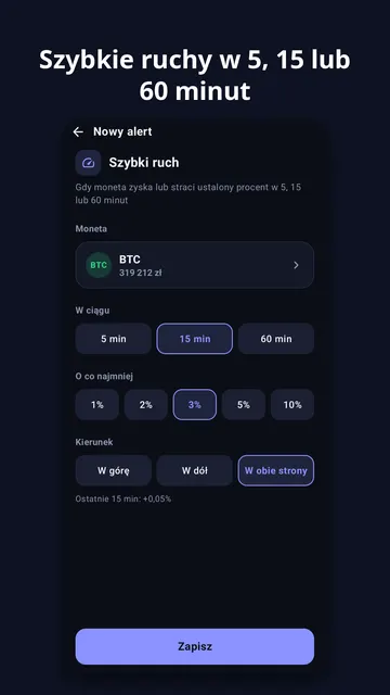 Coinchime – zrzut ekranu 2