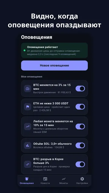 Coinchime: скриншот 1