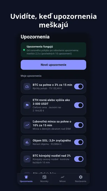Coinchime – snímka obrazovky 1