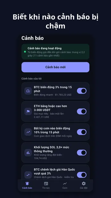 Ảnh chụp màn hình Coinchime 1
