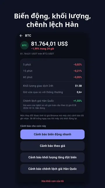 Ảnh chụp màn hình Coinchime 4