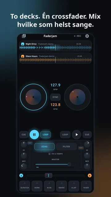 Faderjam skærmbillede 1