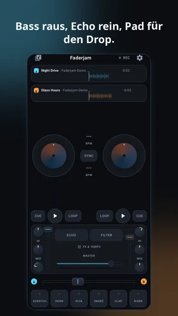 Faderjam Screenshot 3