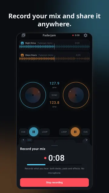 Faderjam screenshot 4