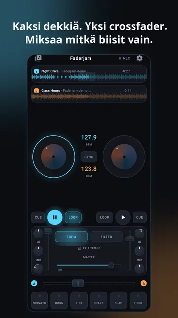 Faderjam kuvakaappaus 1