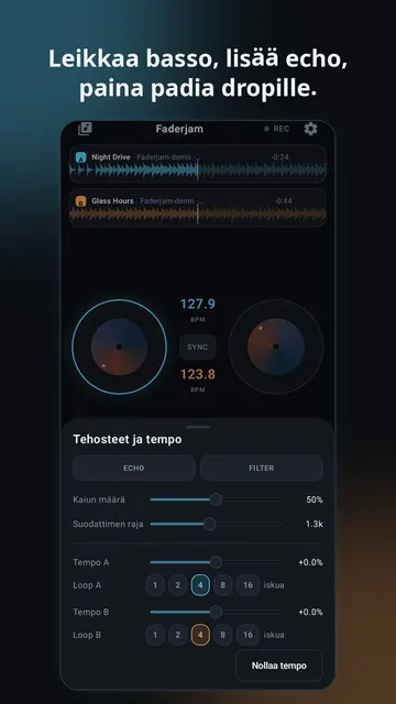 Faderjam kuvakaappaus 3