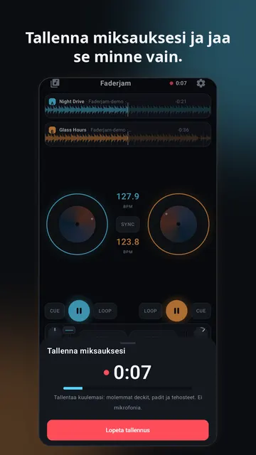 Faderjam kuvakaappaus 4