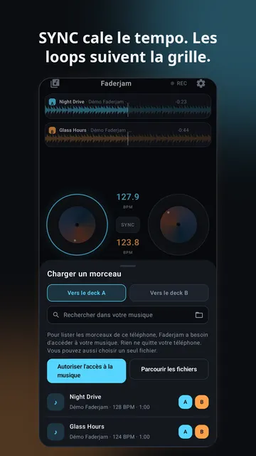 Capture d'écran 2 de Faderjam