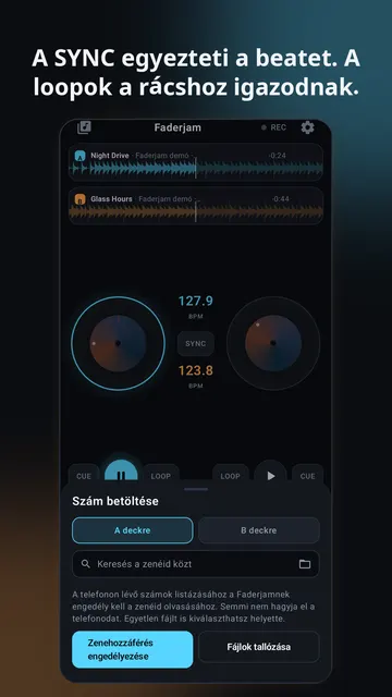 Faderjam képernyőkép 2