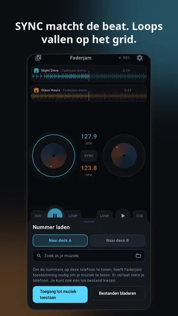 Faderjam schermafbeelding 2