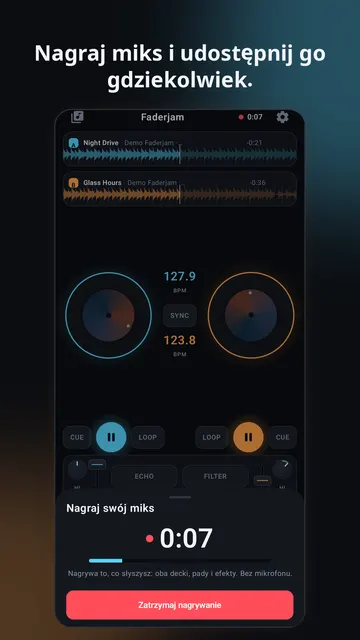 Faderjam – zrzut ekranu 4