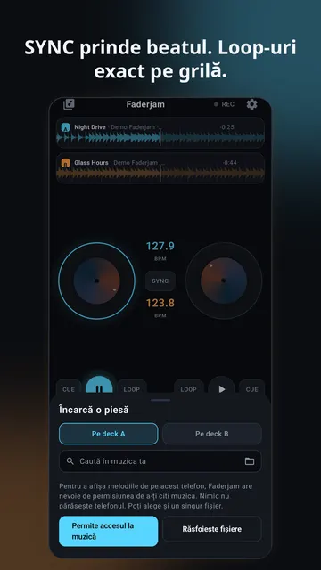 Captură de ecran 2 din Faderjam