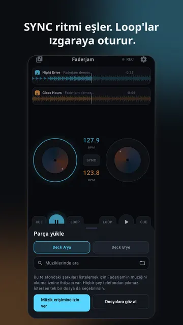 Faderjam ekran görüntüsü 2