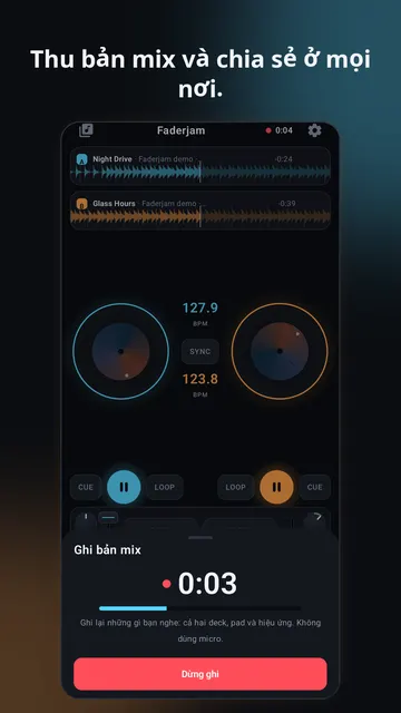 Ảnh chụp màn hình Faderjam 4