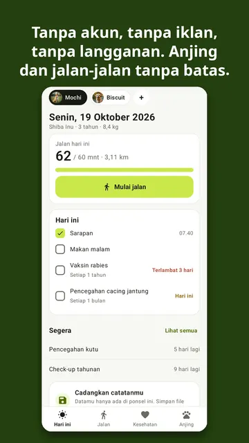 Tangkapan layar Kibbleday 3