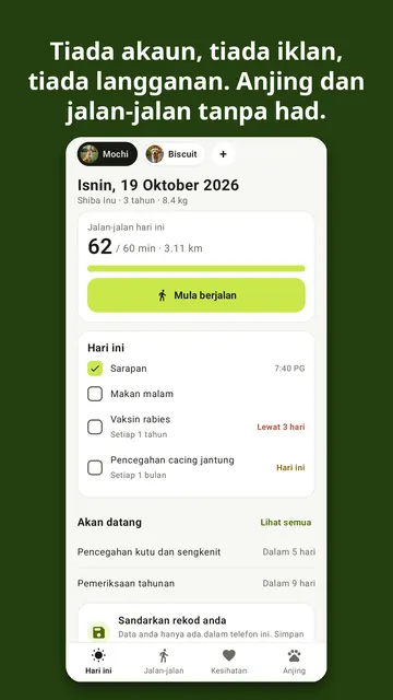Tangkapan skrin Kibbleday 3