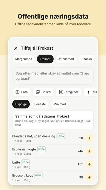 Platenook skærmbillede 2