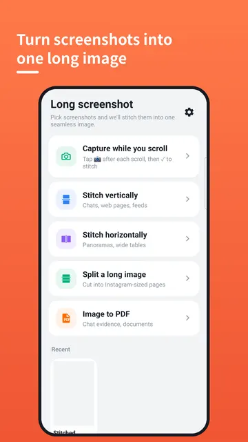 Seamshot screenshot 1