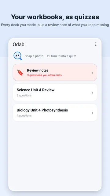 Odabi screenshot 1