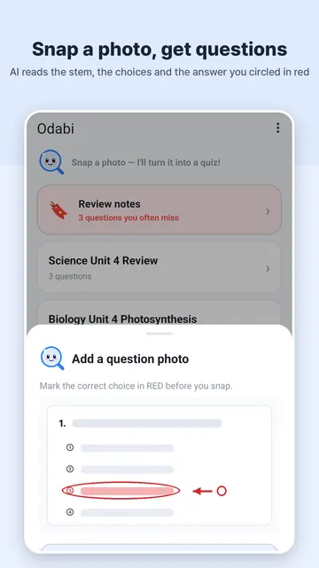 Odabi screenshot 2