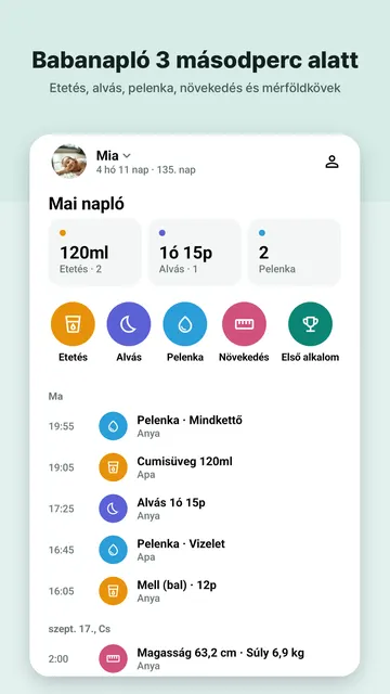 Swaddlebook képernyőkép 4