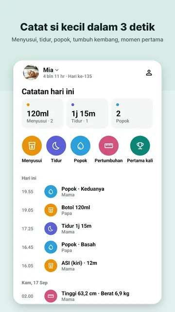 Tangkapan layar Swaddlebook 4