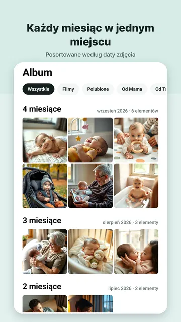 Swaddlebook – zrzut ekranu 2