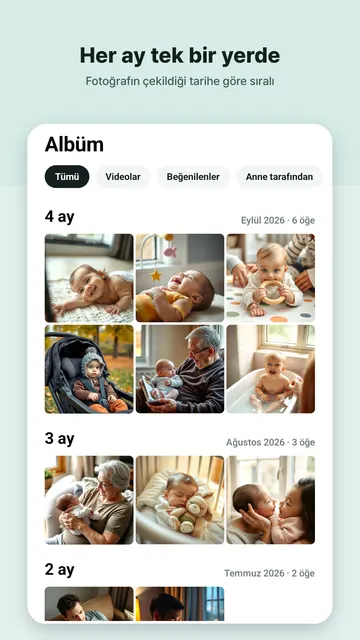 Swaddlebook ekran görüntüsü 2