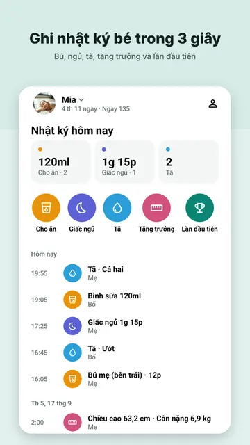 Ảnh chụp màn hình Swaddlebook 4
