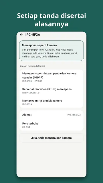 Tangkapan layar Sweepnook 3