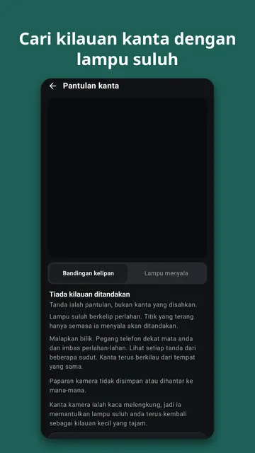 Tangkapan skrin Sweepnook 4