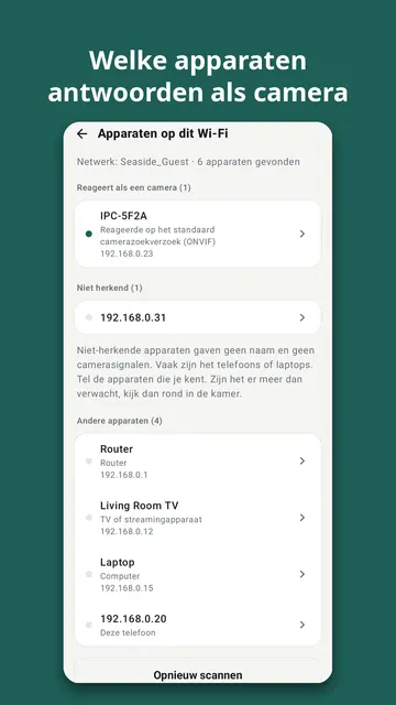 Sweepnook schermafbeelding 2