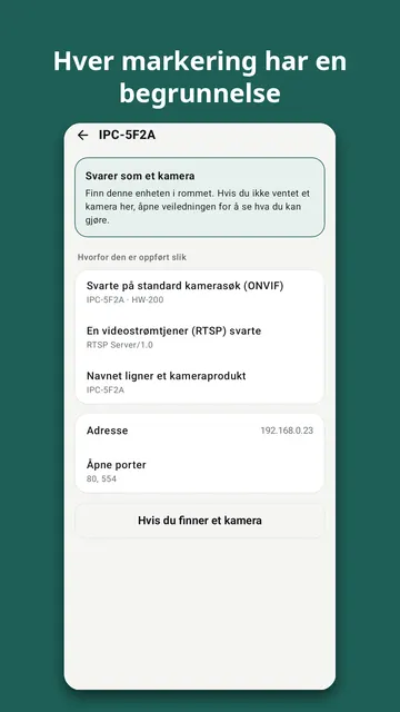 Sweepnook skjermbilde 3