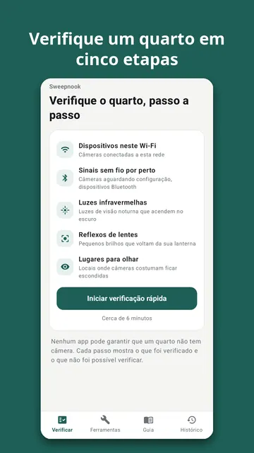 Captura de tela 1 do Sweepnook