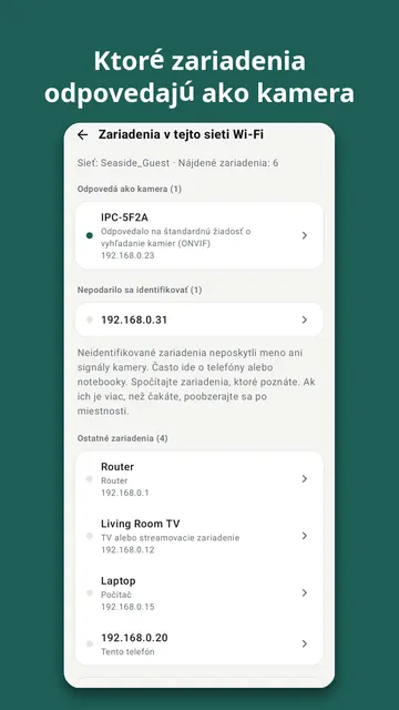 Sweepnook – snímka obrazovky 2