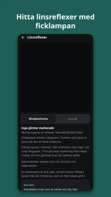 Sweepnook skärmbild 4