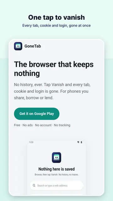 Screenshot 2 di GoneTab